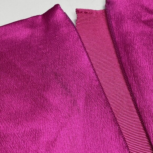 NEW KATE SPADE Amelia Take A Bow Dress Magenta Gerbera Pink Size 8 NWT - Picture 4 of 12